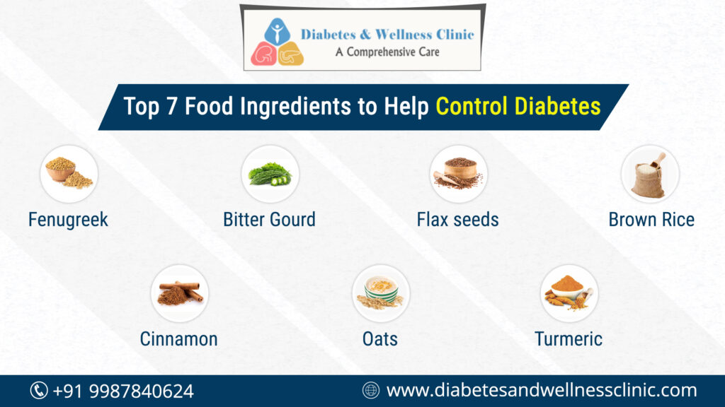 Top 7 Food Ingredients to Help Control Diabetes